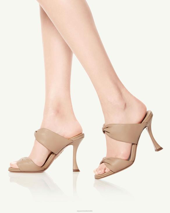 Aquazzura Twist Sandal 95 BEIGE 8TLF103